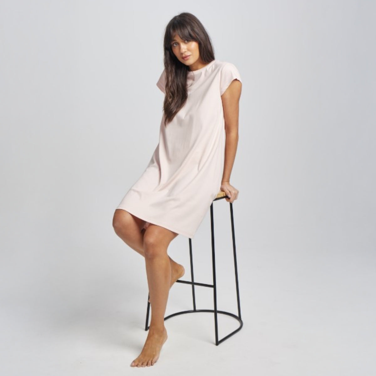 Supima Cap Sleeve T-Shirt Nightie