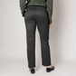 Straight Leg Jacquard Zip Detail Pants