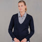 Women's Deep V-Neck Jumper