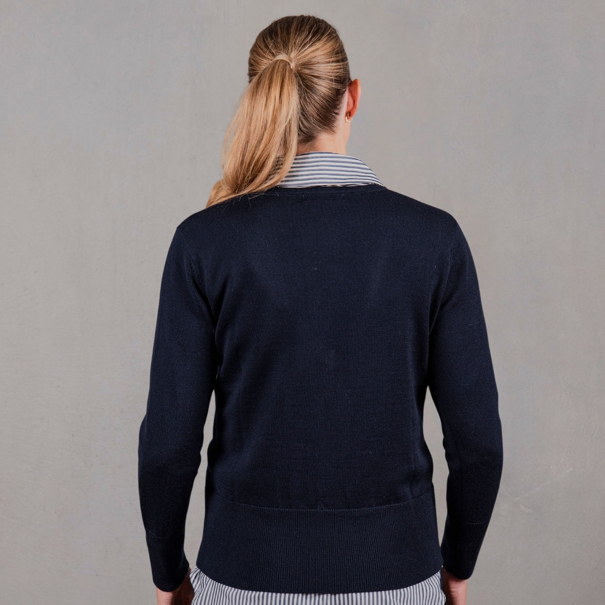 Women's Deep V-Neck Jumper