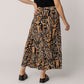 Bamboo Long Printed Skirt