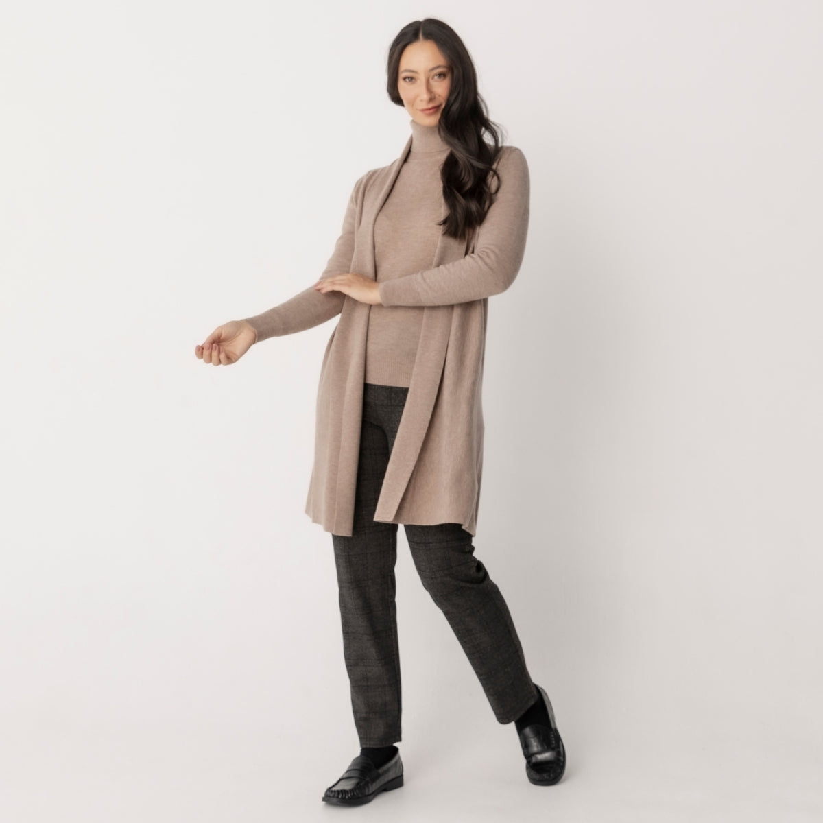 Longline Edge to Edge Cardigan