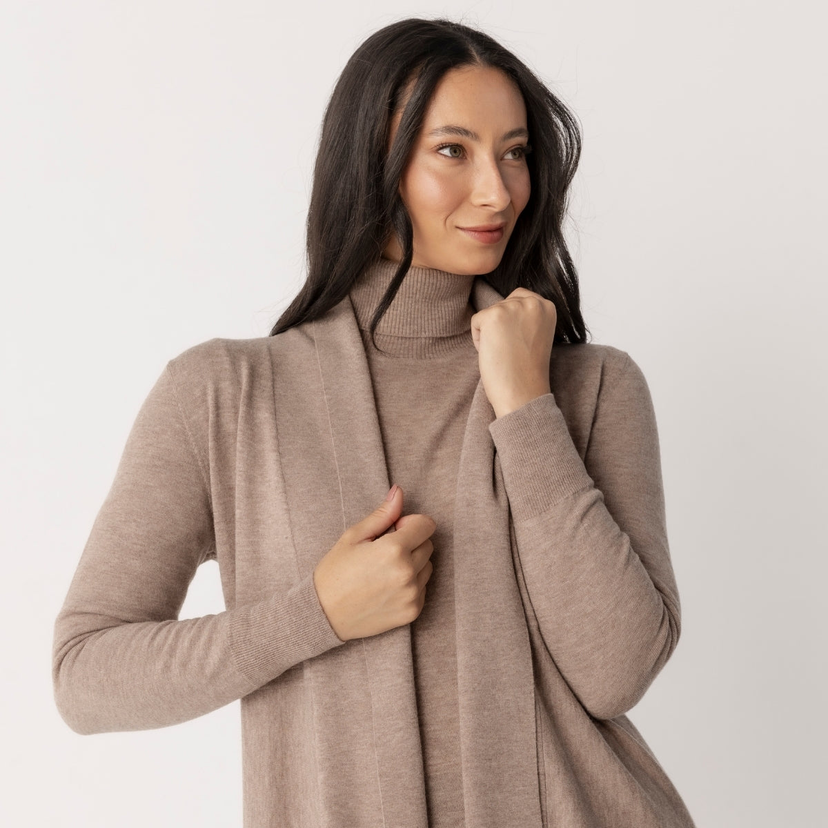 Longline Edge to Edge Cardigan