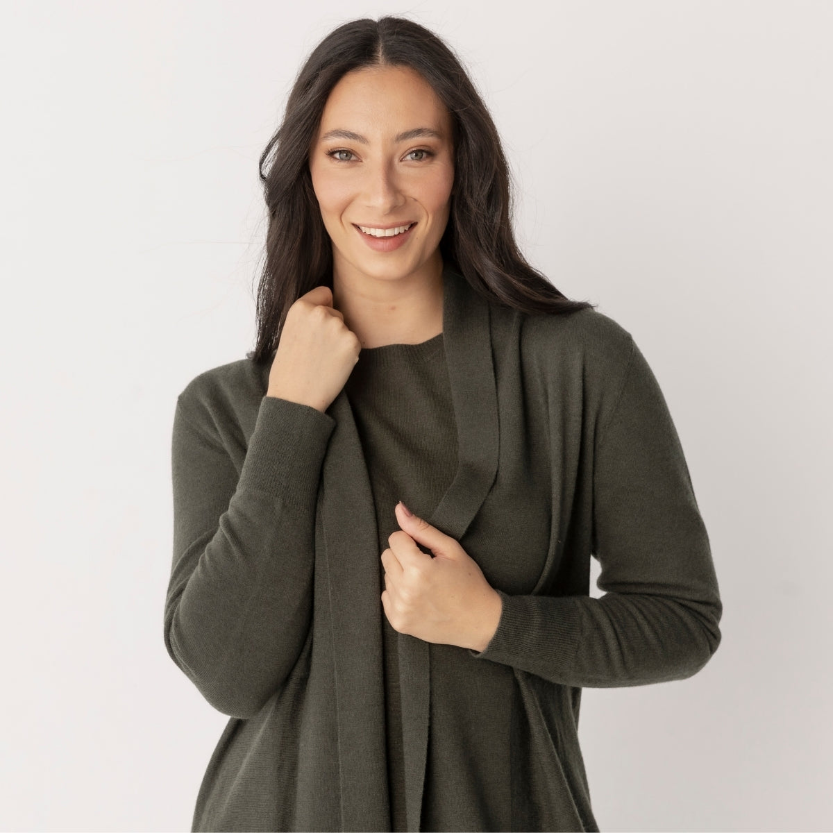 Longline Edge to Edge Cardigan