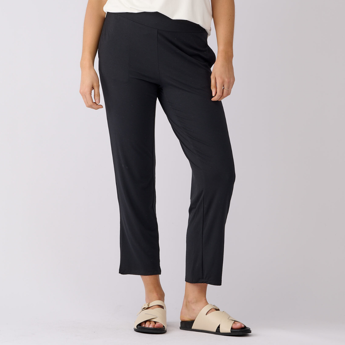 Bamboo Relaxed Pants 7/8