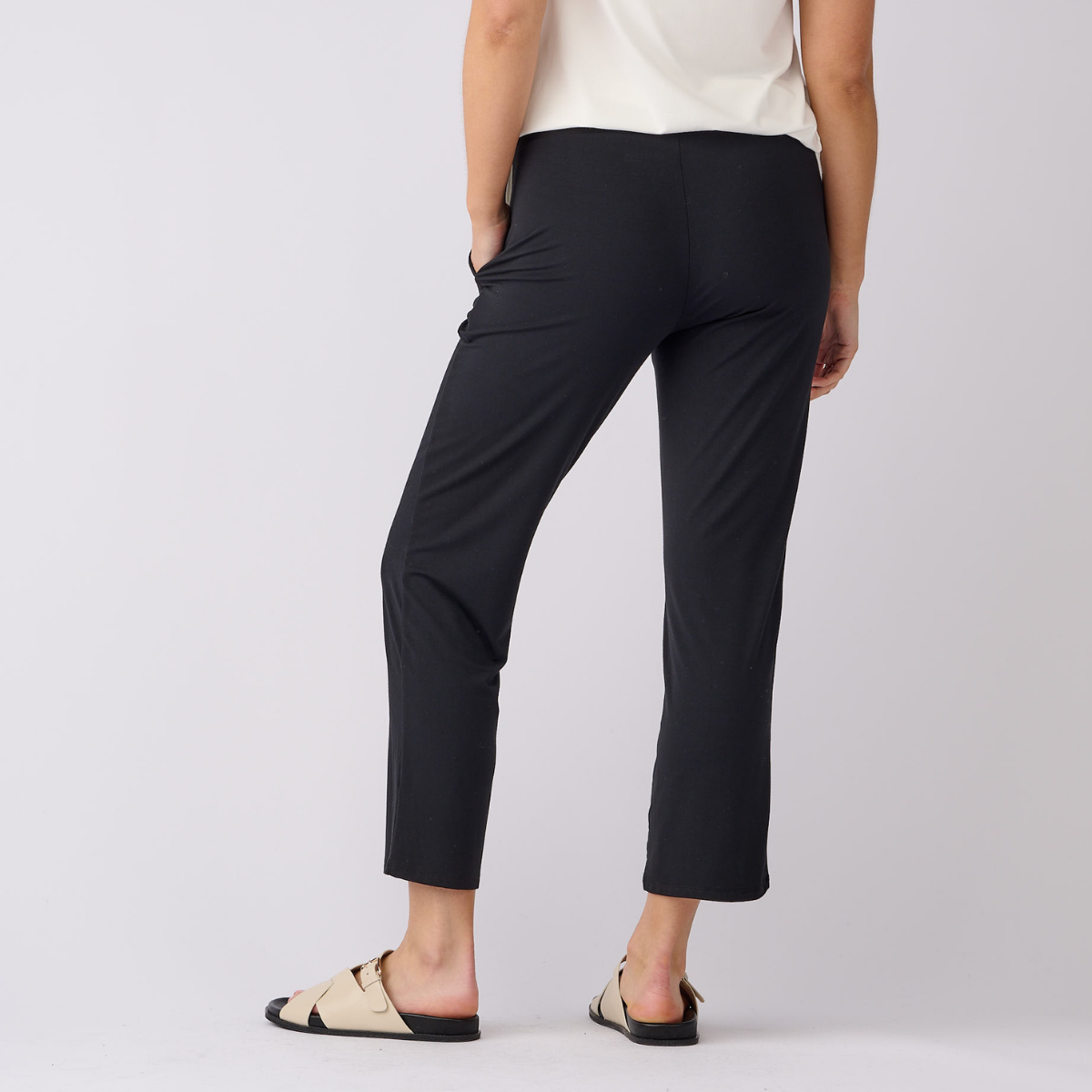 Bamboo Relaxed Pants 7/8