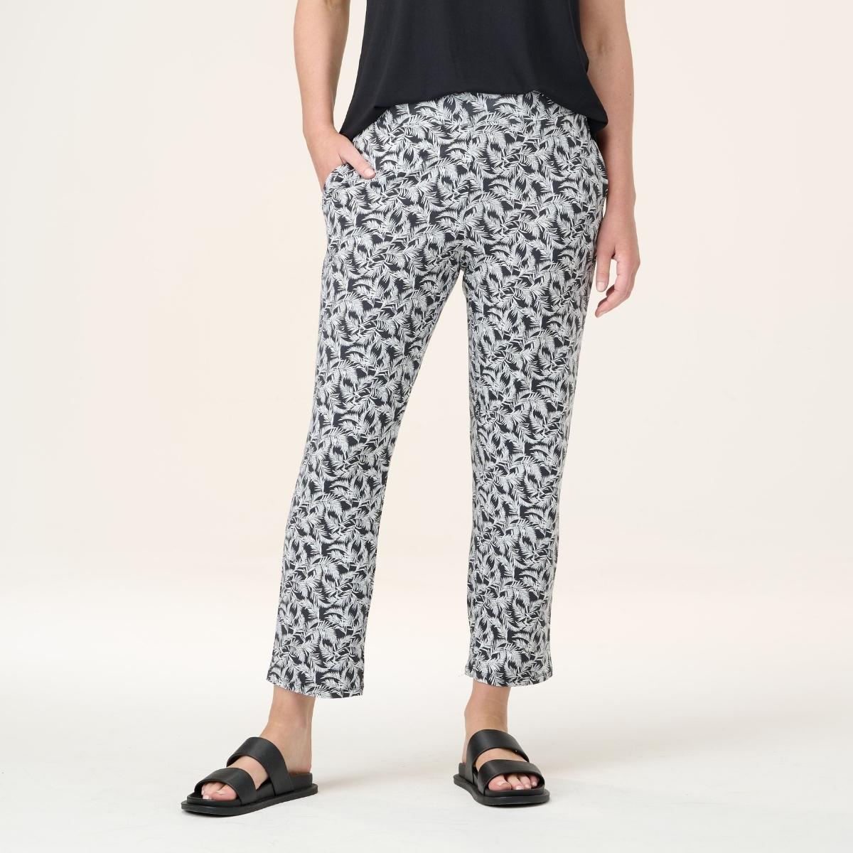 Bamboo Relaxed Pants 7/8