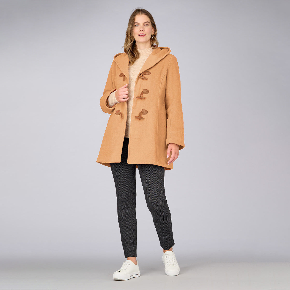 Hooded Duffle Coat