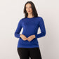Emily Long Sleeve Merino Wool Crew Neck Top