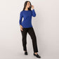 Emily Long Sleeve Merino Wool Crew Neck Top