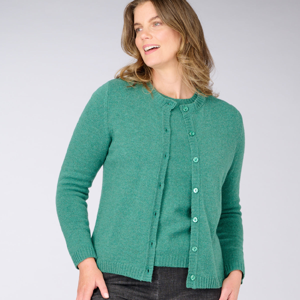 Lambswool Cardigan Creswick Wool