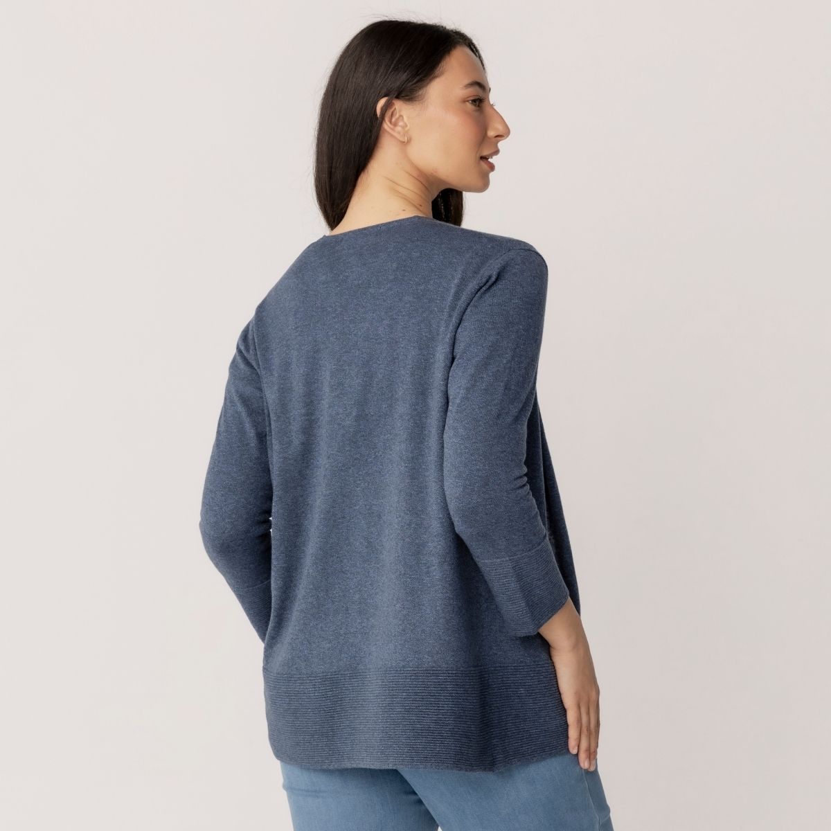 Boxy Ottoman Cardigan