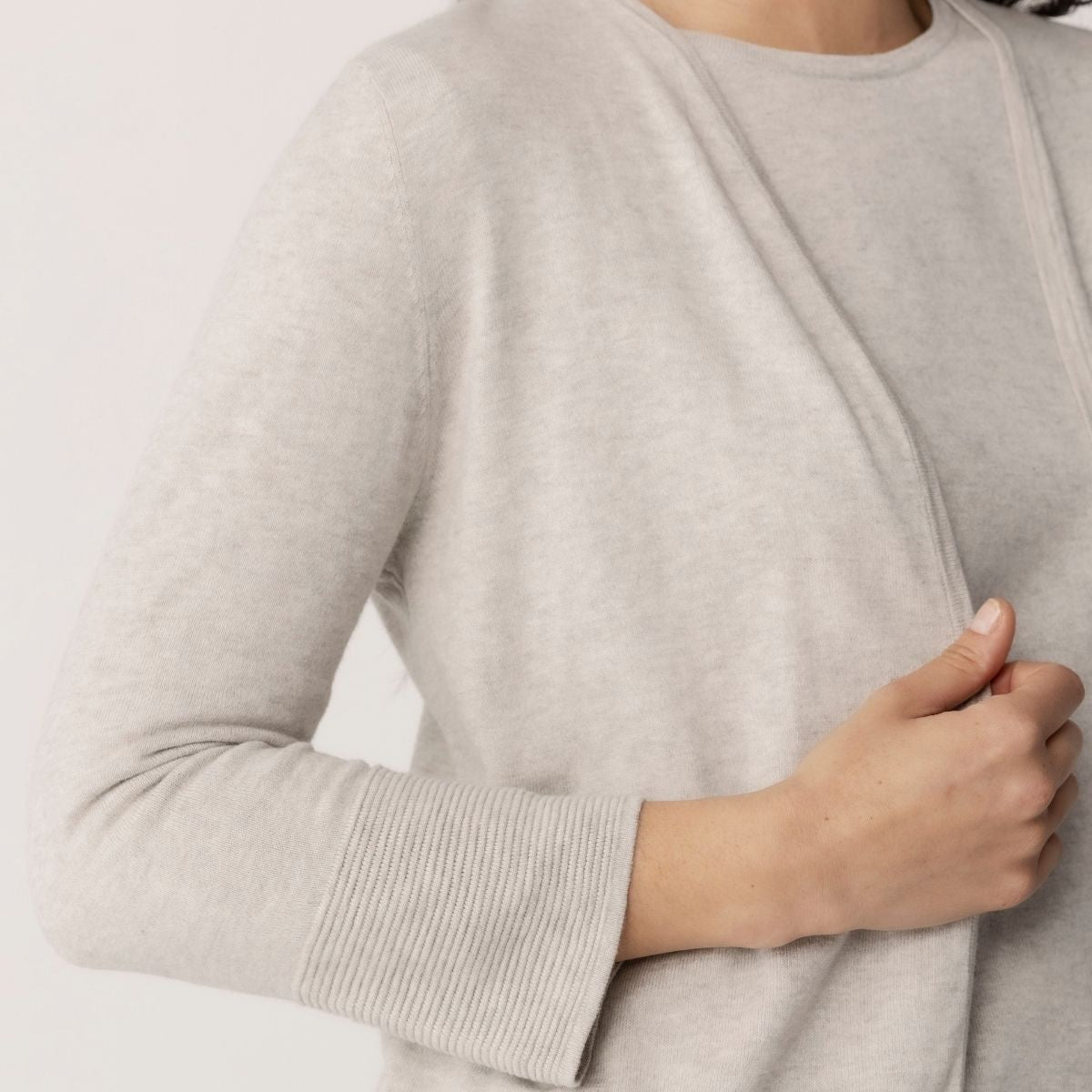 Boxy Ottoman Cardigan