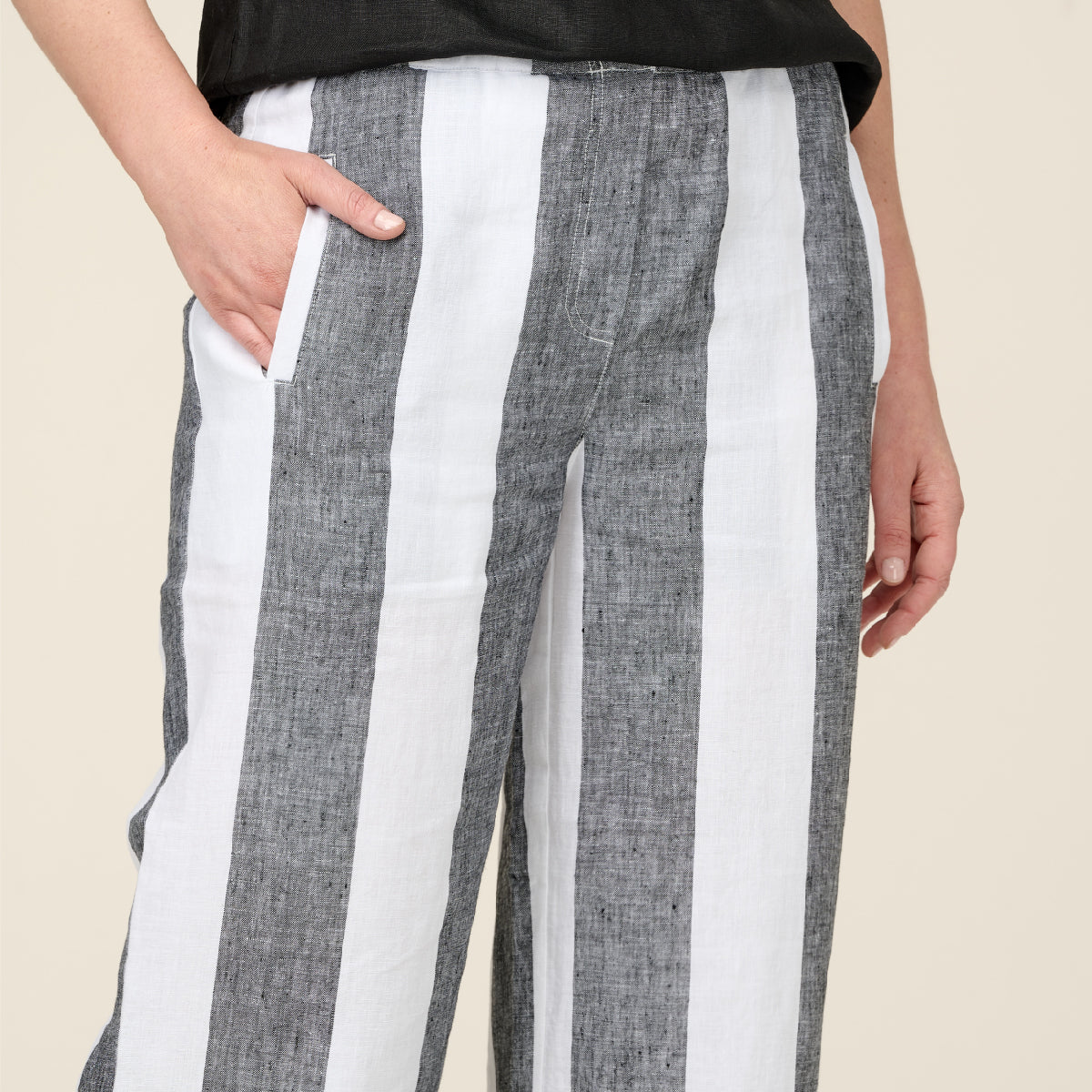 Stripe Pallazo Pants