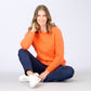 Angora Blend Crew Neck Sweater