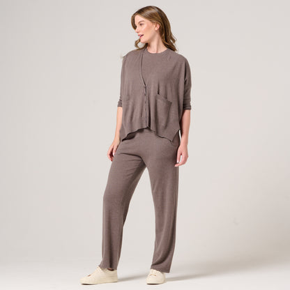 Wool Cashmere Oversized Cardi