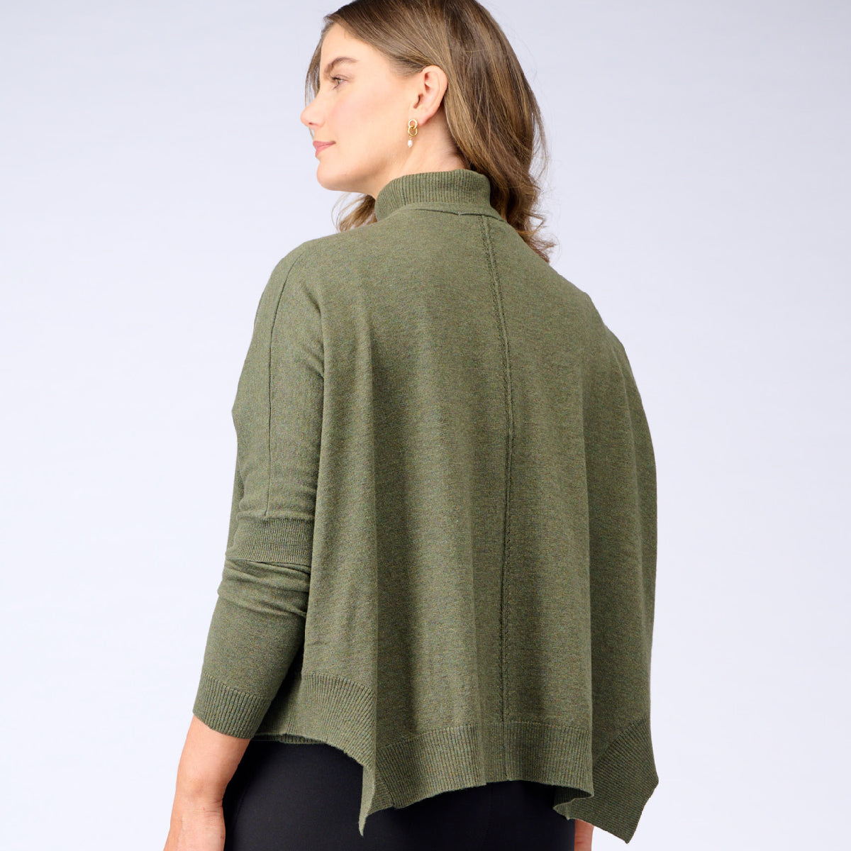 Wool Cashmere Oversized Cardi