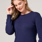 Wool Cashmere Crew Neck Jumper