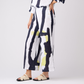 Linen Printed Palazzo Pants