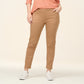 Evelyn 4 Pocket Coloured Denim Pant Slim Leg 7/8 Length