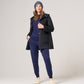 Wool Blend Reversible Hooded Coat
