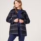 Wool Blend Reversible Hooded Coat