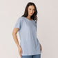 Linen Jersey Relaxed Tee Shirt