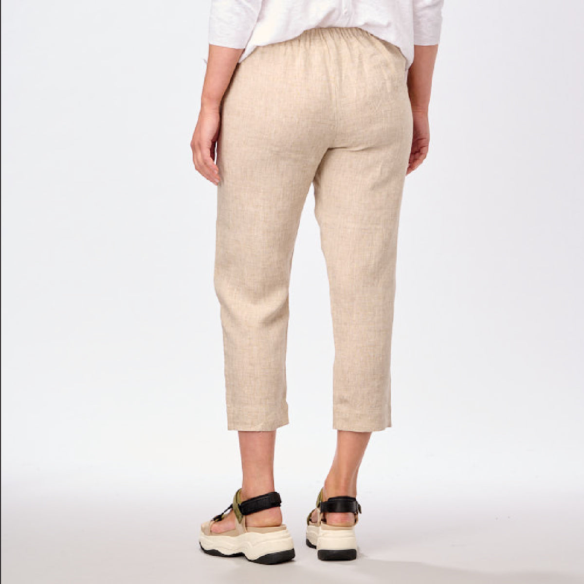 7/8 Flat Front Narrow Leg Pants