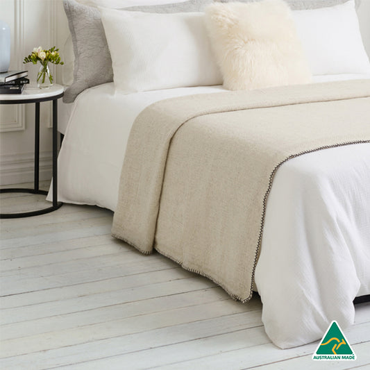 Alpaca Blanket Cobblestone Grey