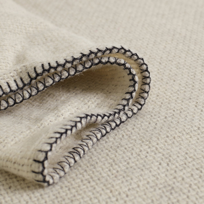 Premium Australian Alpaca Wool Blanket Cobblestone Creswick Wool