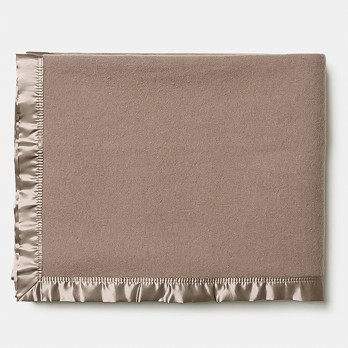 Fine Merino Wool Satin Blanket