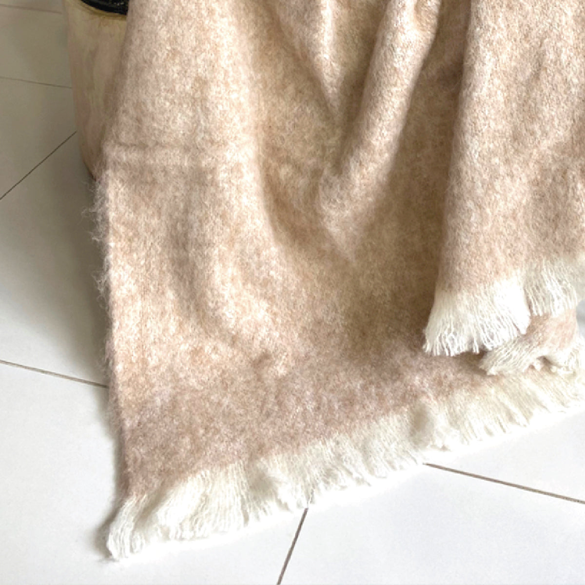 Alpaca Brushed Throw