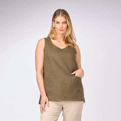 Scoop Hem Tank Top