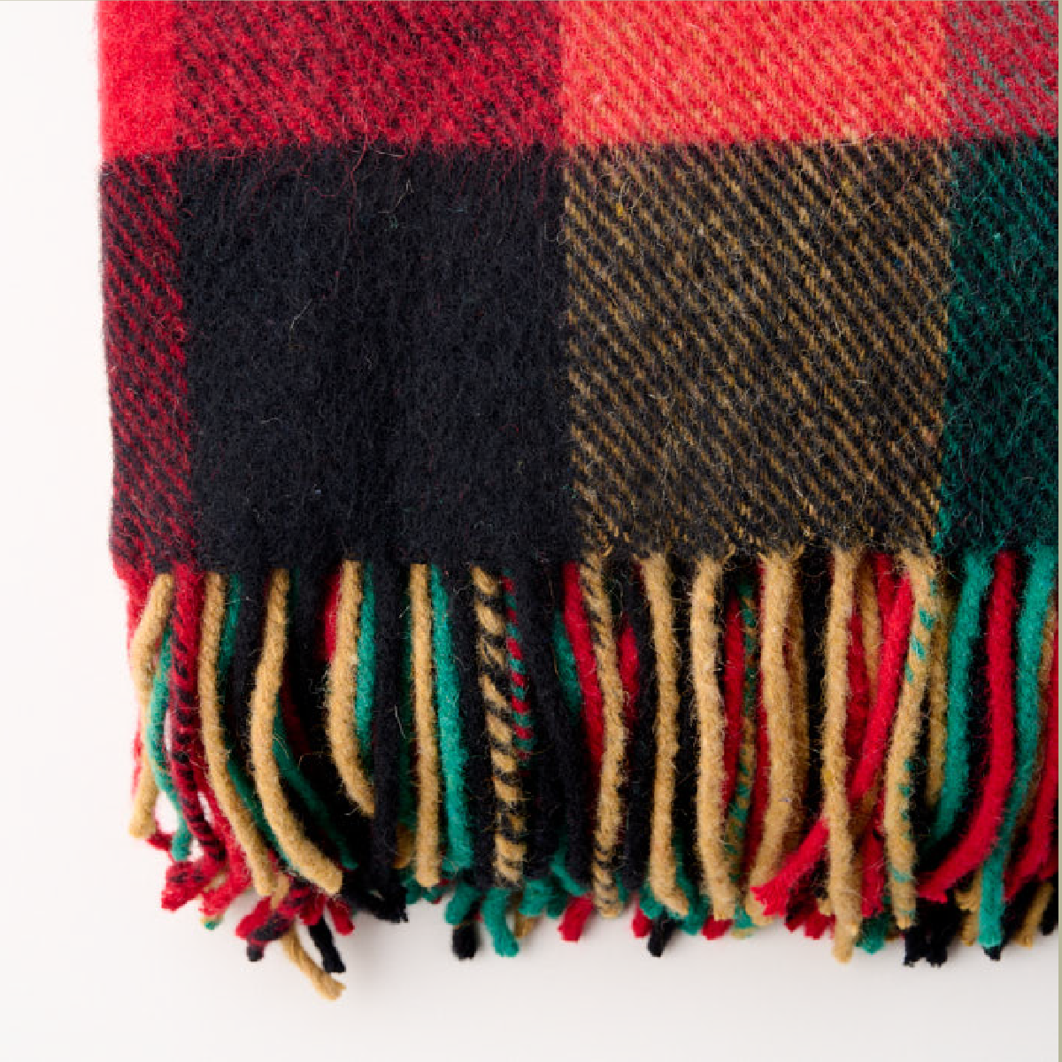 Billabong Fringed Throw Check