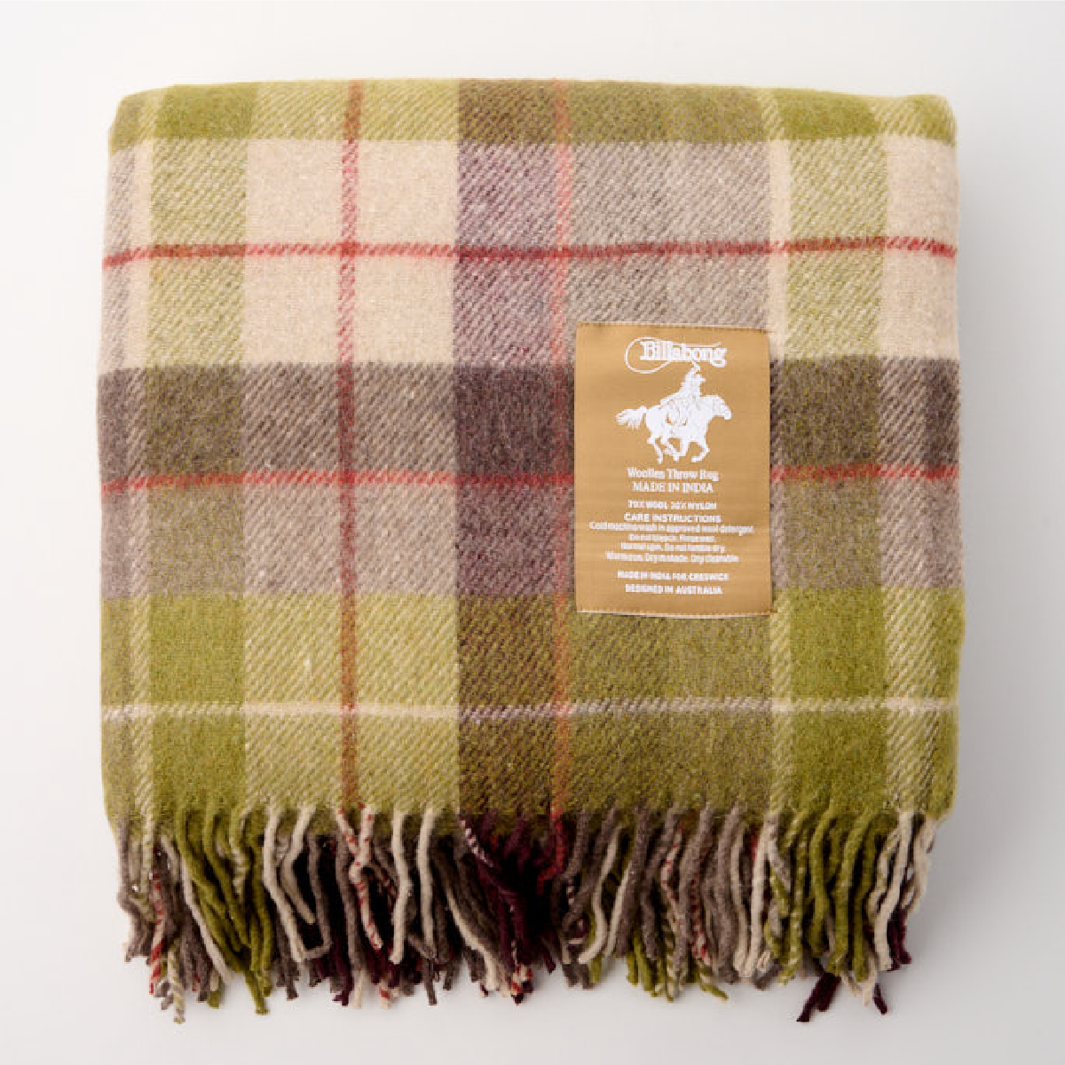 Billabong Fringed Throw Check