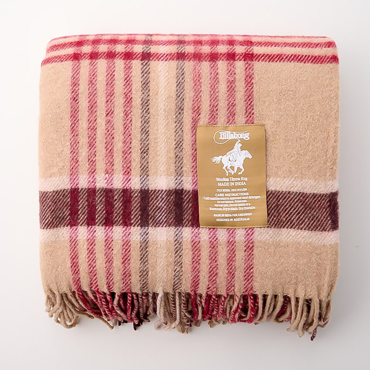 Billabong Fringed Throw Check