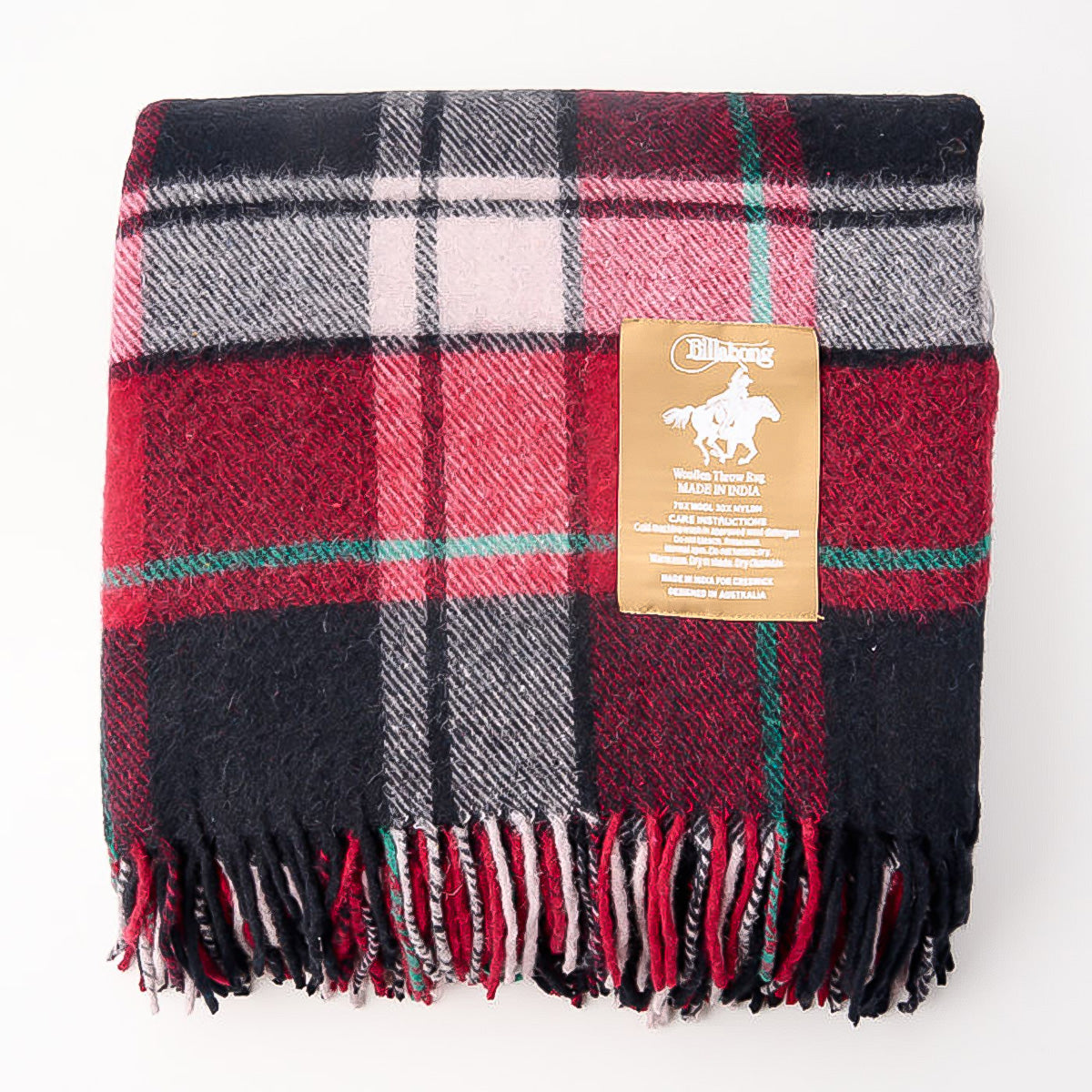 Billabong Fringed Throw Check