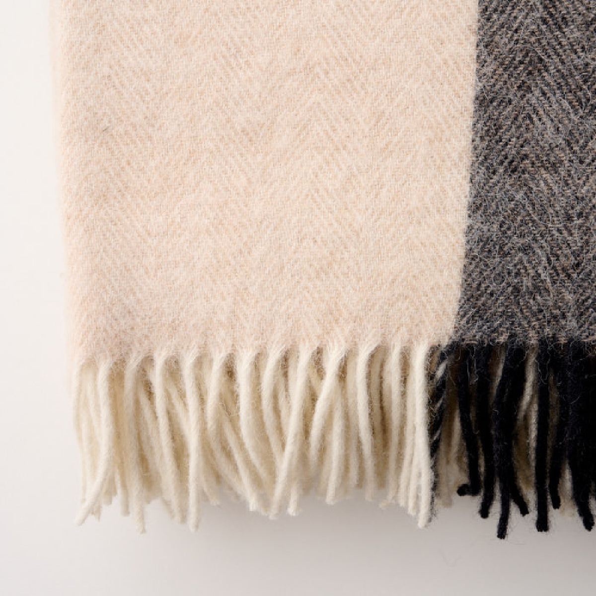Alpaca Wool Australian Throw Herringbone Creswick Wool