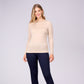 Emily Long Sleeve Merino Wool Crew Neck Top