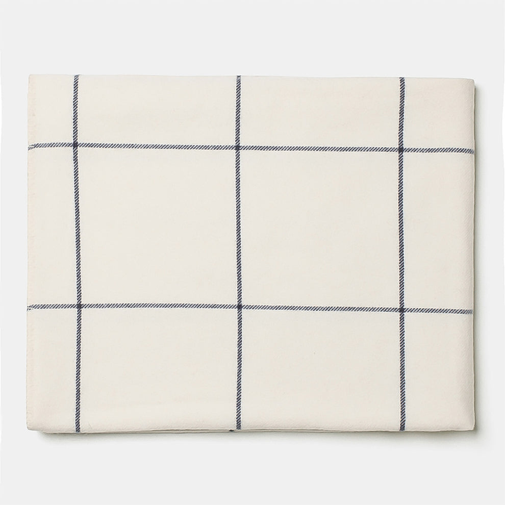 Fine Merino Wool Check Blanket Creswick Wool