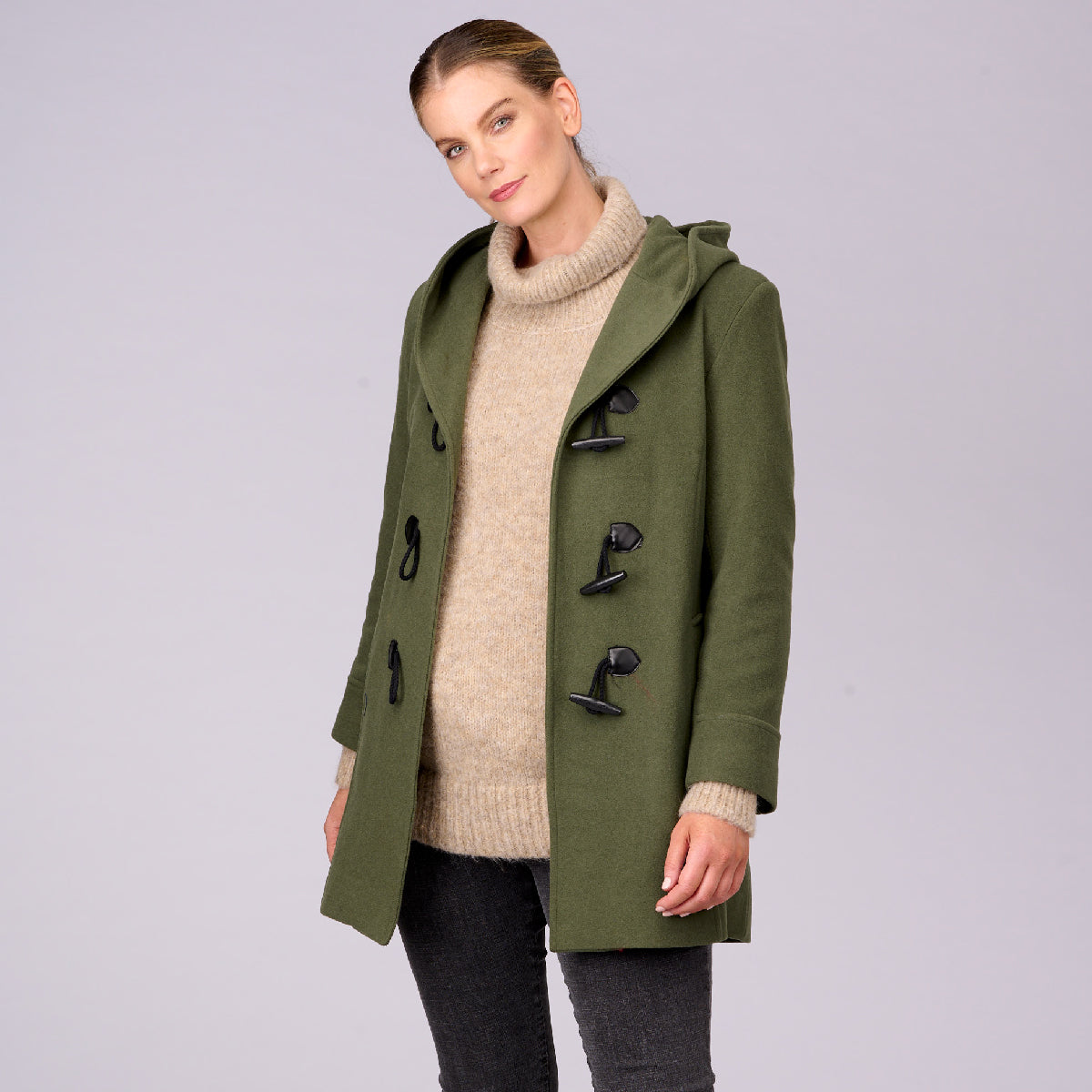 Hooded Duffle Coat