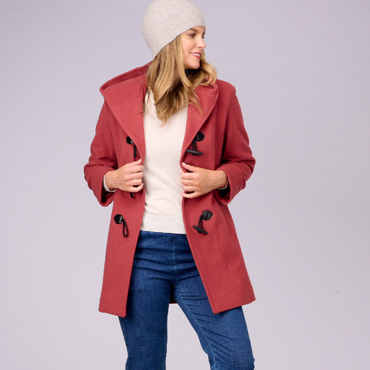 Hooded Duffle Coat