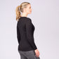 Emily Long Sleeve Merino Wool Crew Neck Top