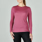 Emily Long Sleeve Merino Wool Crew Neck Top