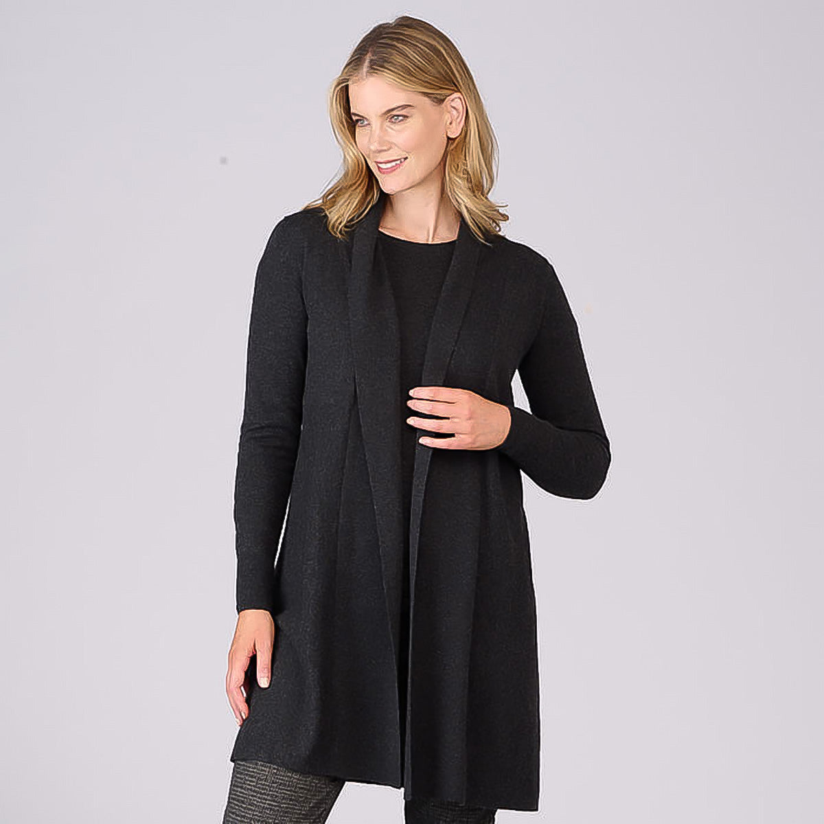 Wool Cashmere ETE Cardi Creswick Wool