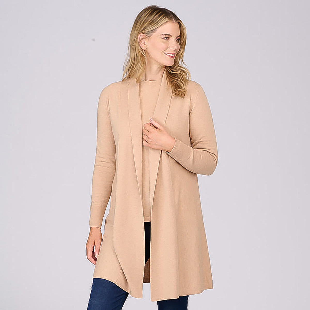 Wool Cashmere ETE Cardi Creswick Wool