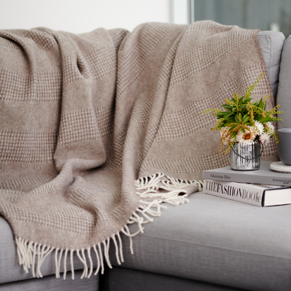 Alpaca Australian Wool Throw Combo