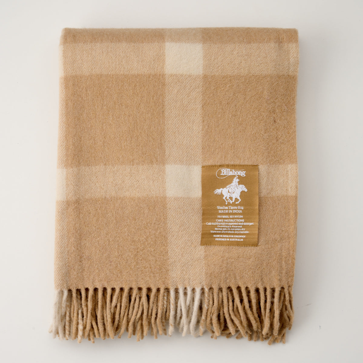 Billabong Fringed Throw Check