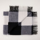 Cashmere Wool Check Shawl