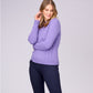 Angora Cable Sleeve Sweater